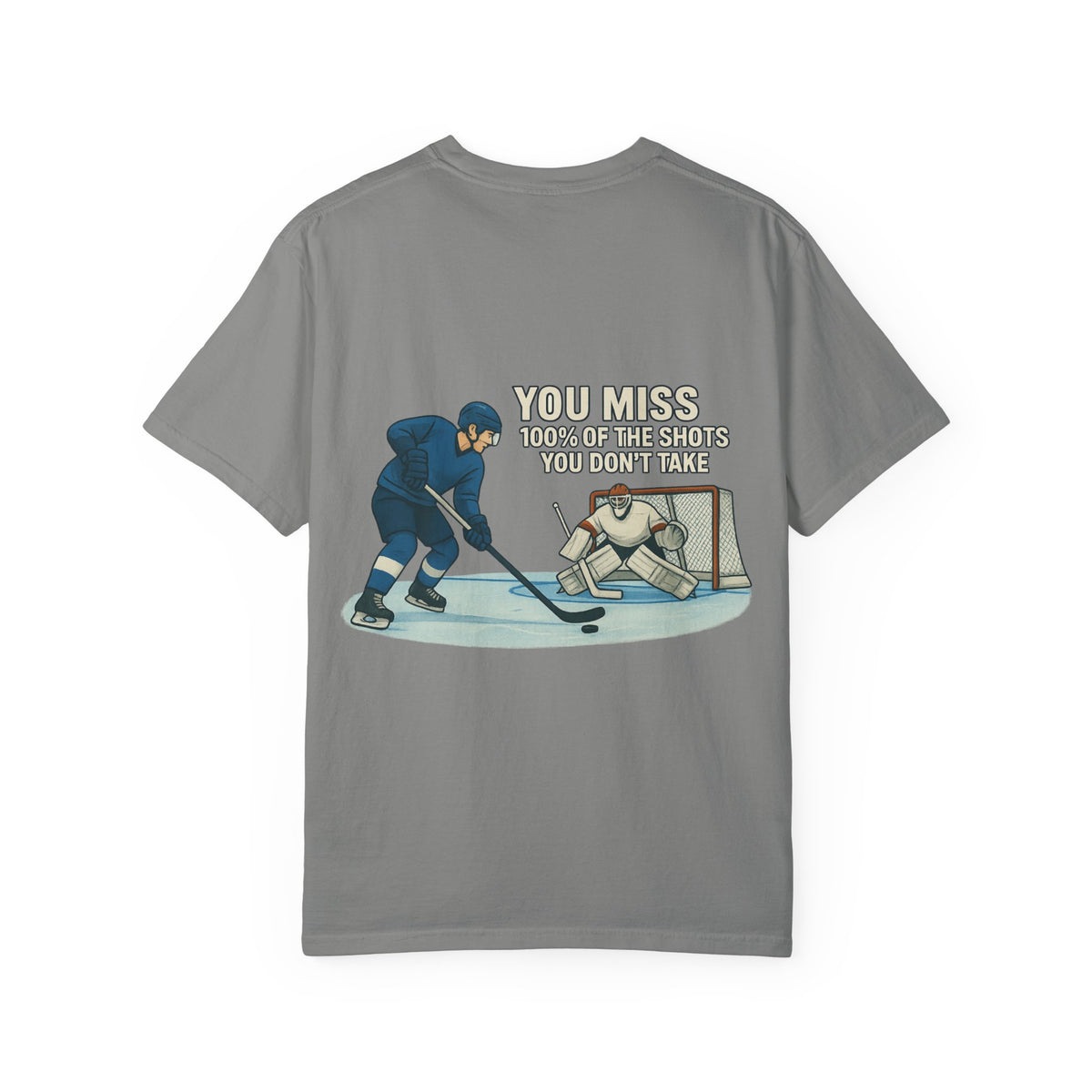 Hockey Unisex Garment-Dyed T-shirt