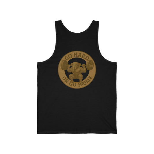 Fitness Family Unisex Jersey Tank – Go Hard or Go Home