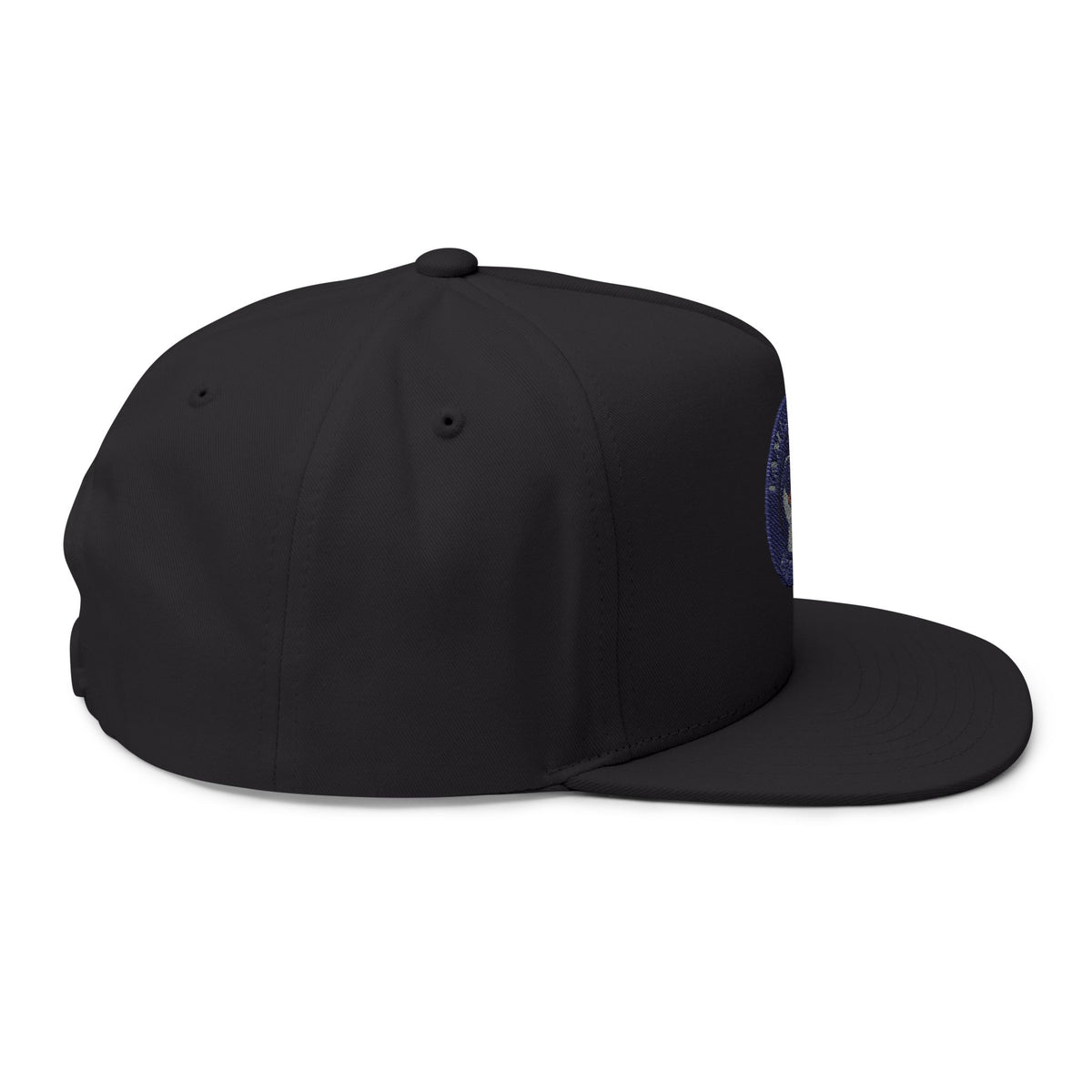 Embroidered Family Tyes Flat Bill Cap