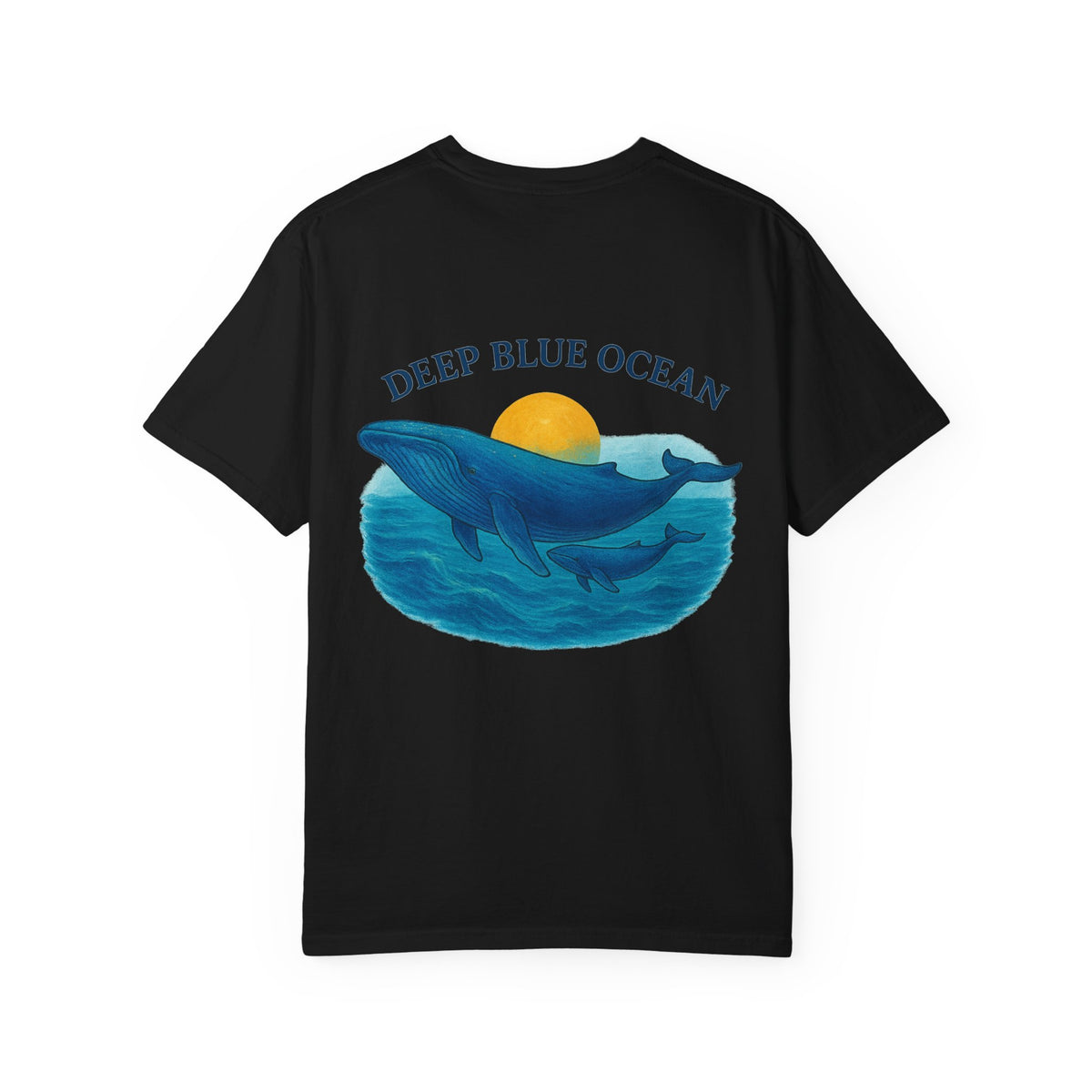 Ocean collection  Deep Blue Ocean Unisex T-Shirt - Family Tyes  Design, Beach Lover Gift
