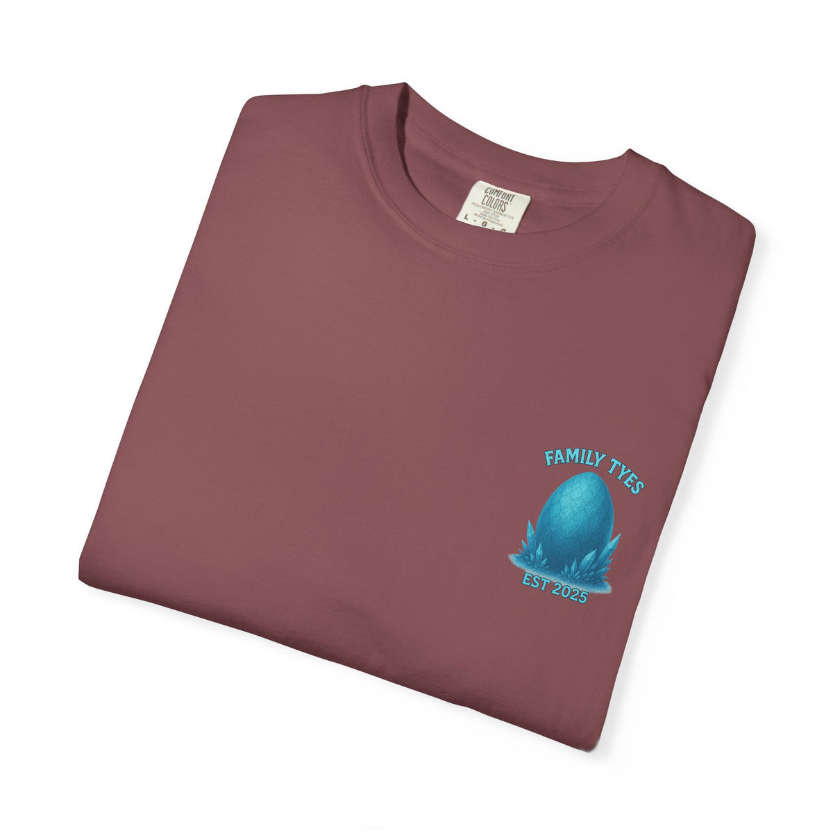 Family Tyes Ice Dragon Unisex T-Shirt - Cozy Graphic Tee for Fantasy Lovers