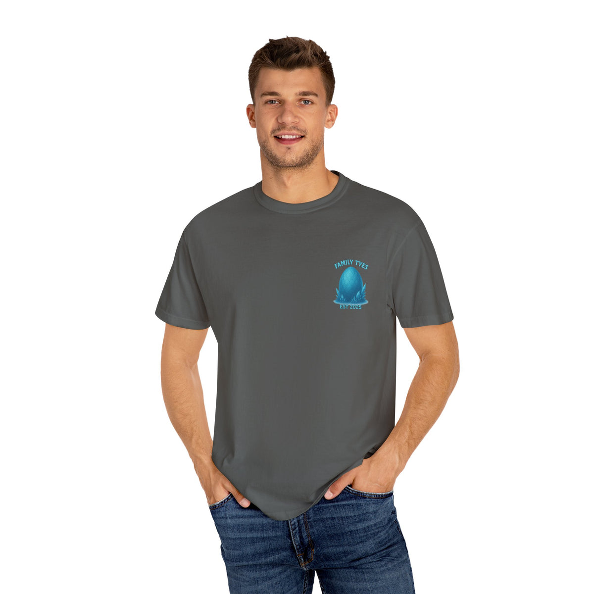 Family Tyes Ice Dragon Unisex T-Shirt - Cozy Graphic Tee for Fantasy Lovers