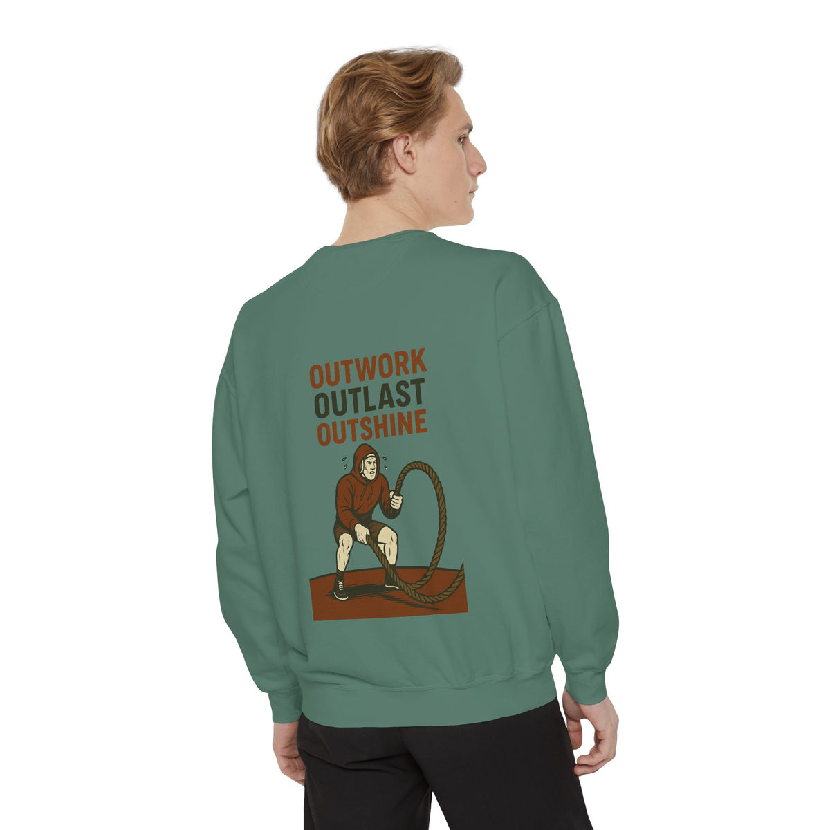 Wrestling Motivational Unisex Sweatshirt | Inspirational Apparel | Gift for Fitness Lovers, Athletes, Workouts, Casual Wear, Home Gym