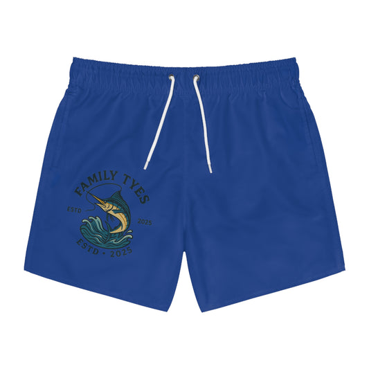 Copy of Copy of Family Tyes Fish Swim Trunks - ESTD 2025, Perfect for Summer Fun!