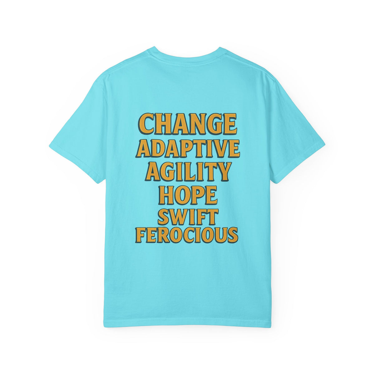 Family Type Dragonfly Unisex Garment-Dyed T-Shirt - Inspired by Change, Agility & Hope