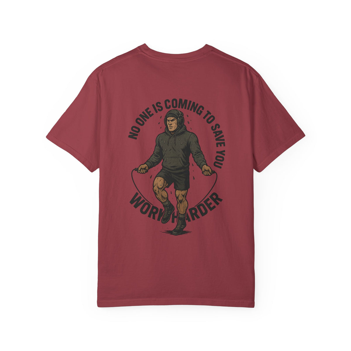 Wrestling  Motivational Graphic T-Shirt - Unisex Work Harder Tee, Fitness Apparel, Casual Wear, Gift for Athletes, Inspirational Shirt
