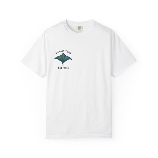 Copy of Unisex Garment-Dyed T-shirt | Family Tyes 2025 Dolphin Design