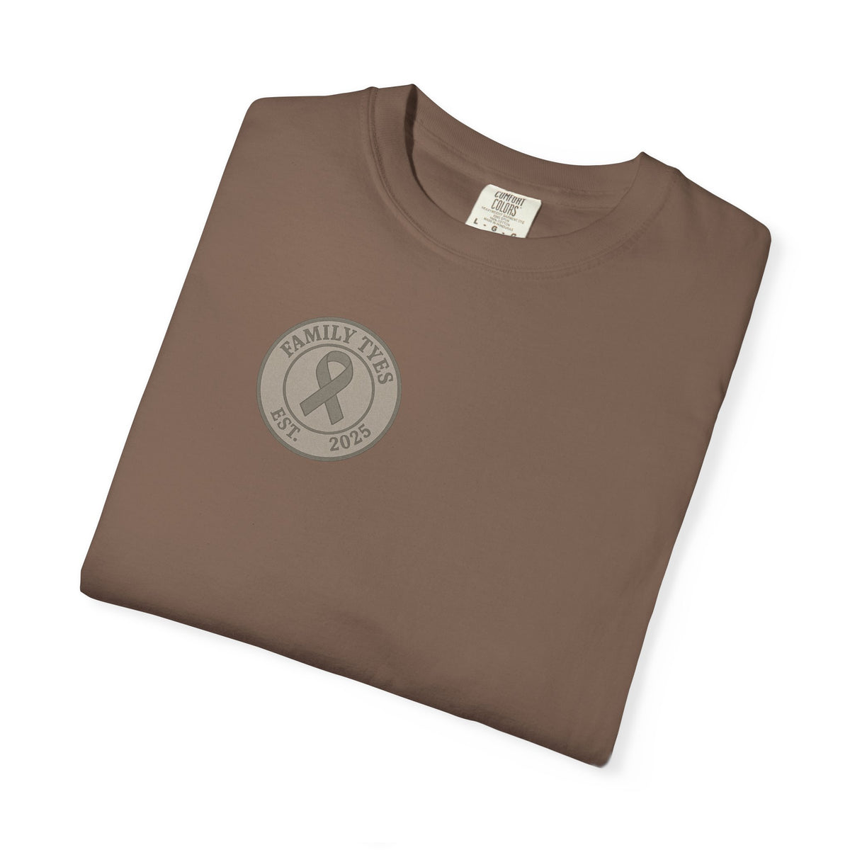 Unisex Garment-Dyed T-Shirt - Brain Tumor Awareness Tee - Family Tyes Support Shirt