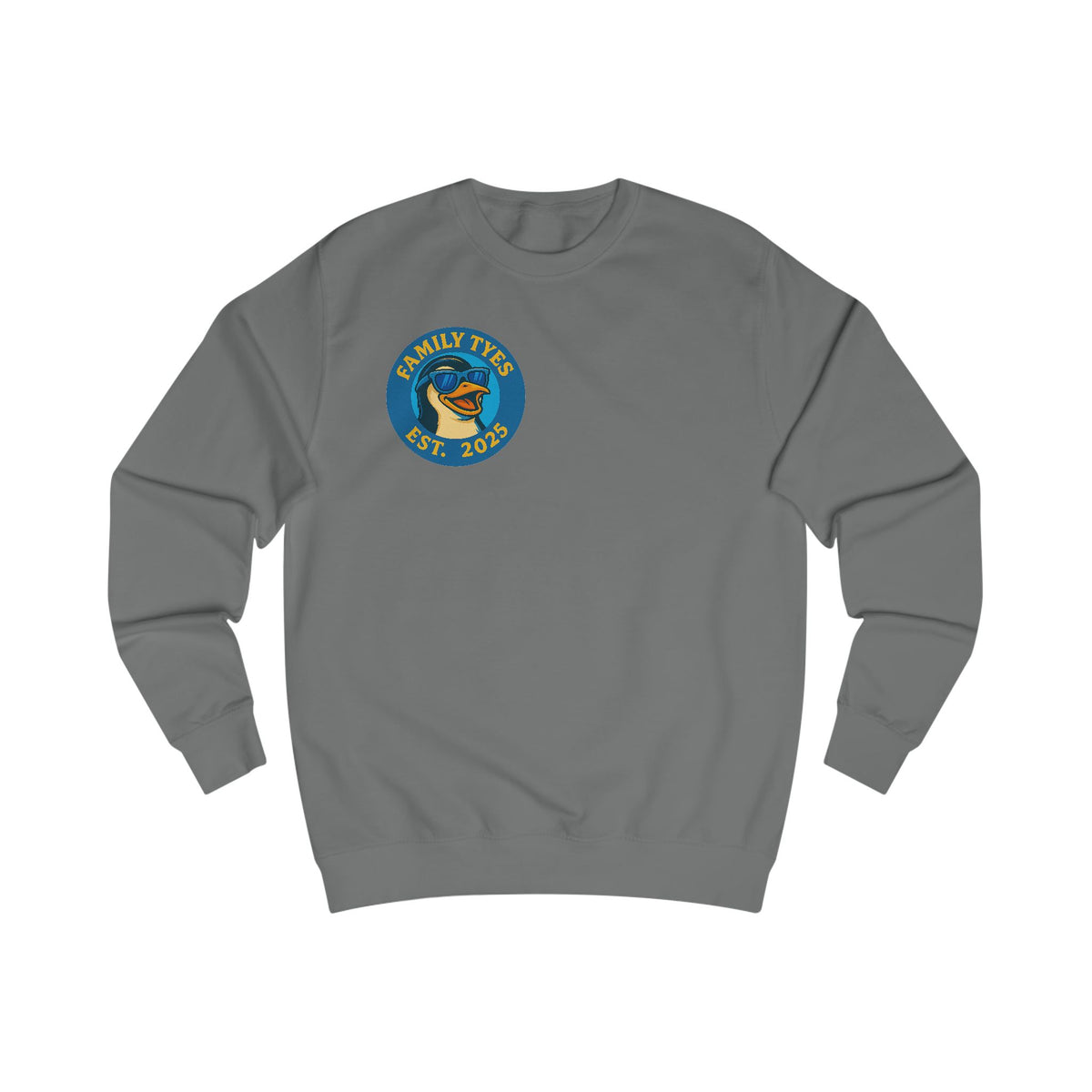 Penguin Charming Family Sweatshirt, Cozy Gift, Summer Vibes, Beachwear, Unisex Apparel, Family Gatherings, Casual Comfort, Relaxation Style