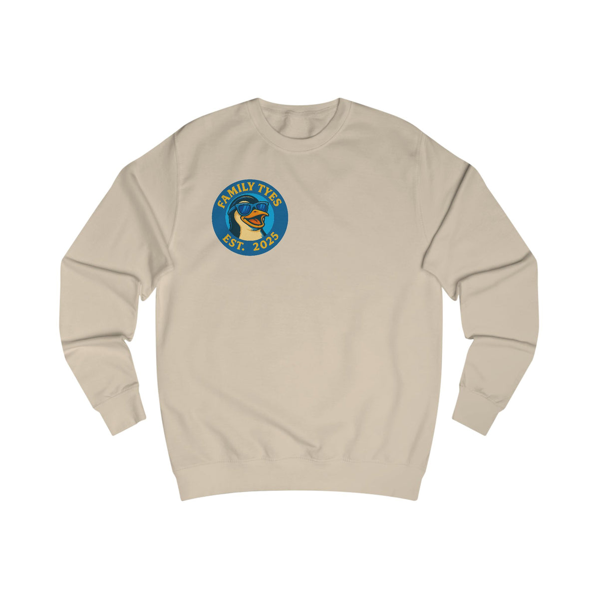 Penguin Charming Family Sweatshirt, Cozy Gift, Summer Vibes, Beachwear, Unisex Apparel, Family Gatherings, Casual Comfort, Relaxation Style