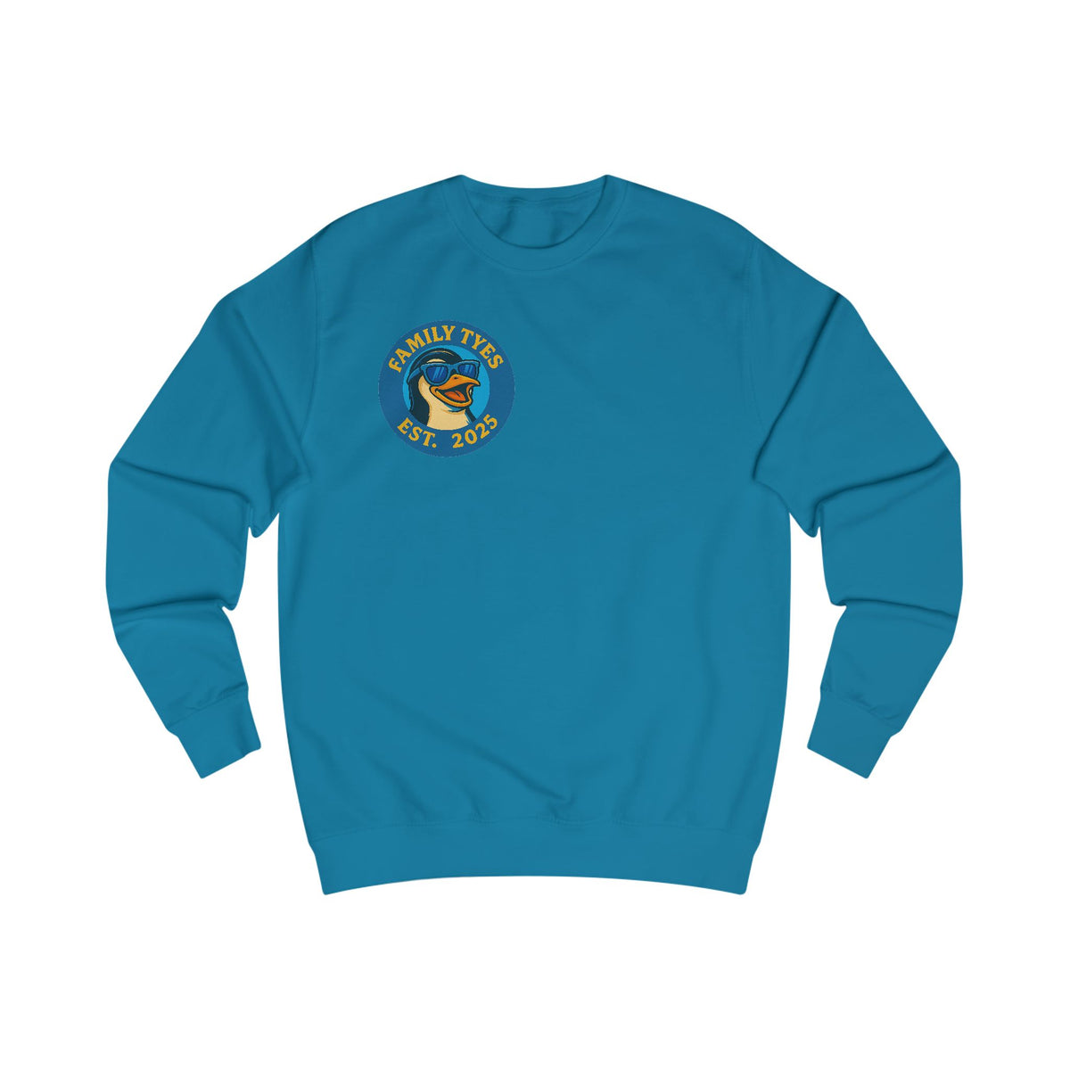 Penguin Charming Family Sweatshirt, Cozy Gift, Summer Vibes, Beachwear, Unisex Apparel, Family Gatherings, Casual Comfort, Relaxation Style