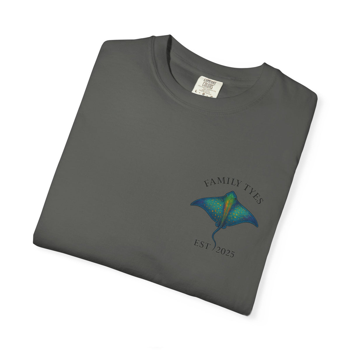 Ocean collection unisex’s Garment-Dyed T-shirt | Family Tyes 2025 Dolphin Design