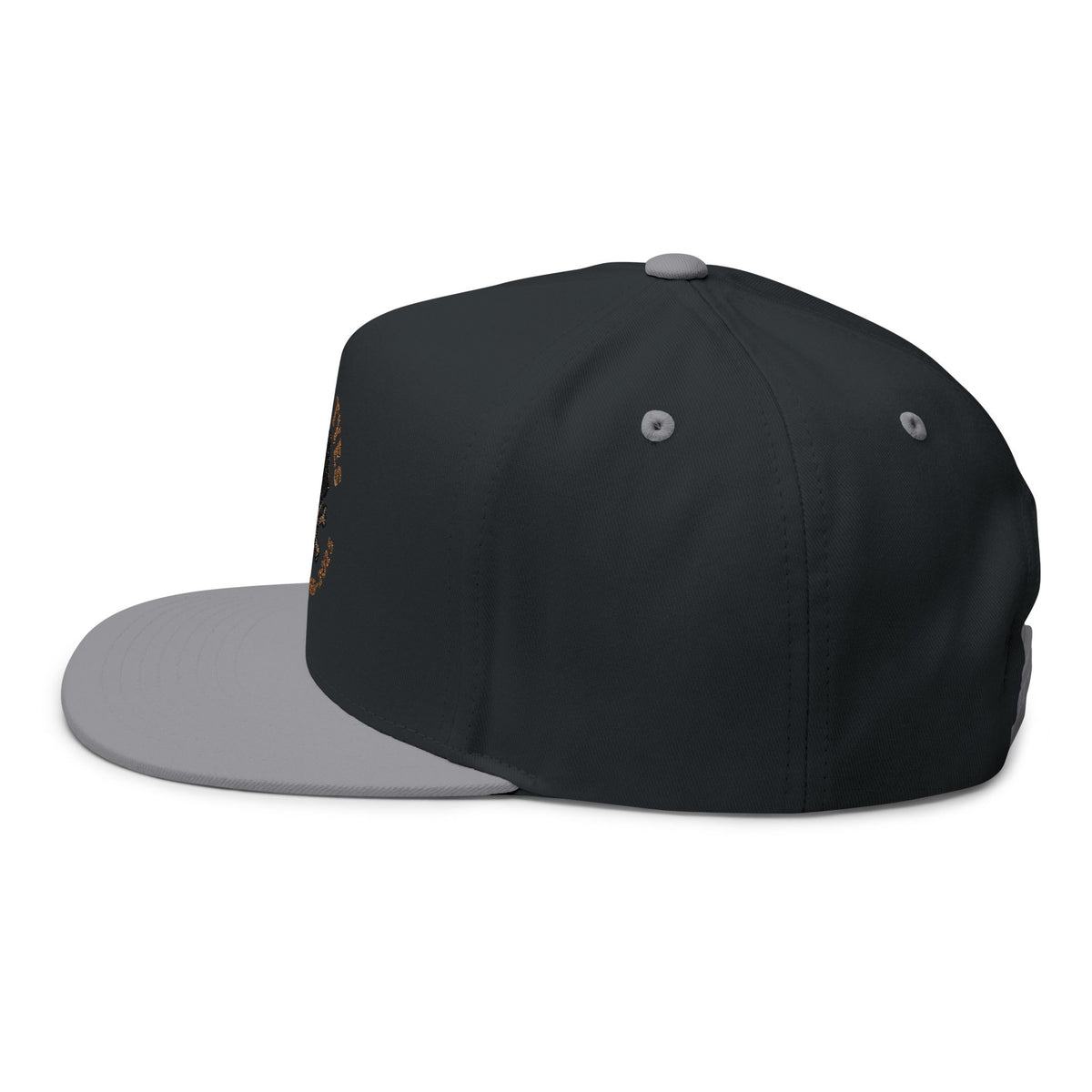 Pirate Embroidered Family Tyes Flat Bill Cap