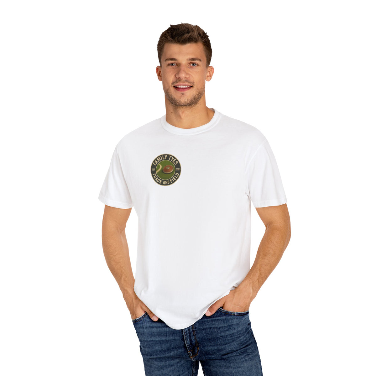 Discus, track and field Inspirational Unisex T-Shirt, Family Tyes  Tee, Empowering Quote Apparel, Motivational Gift, Casual Everyday Wear