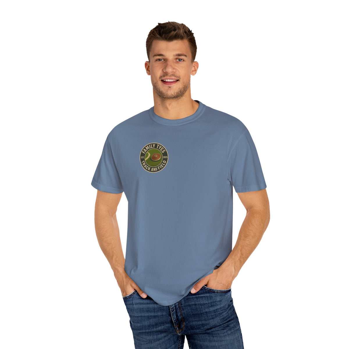 Discus, track and field Inspirational Unisex T-Shirt, Family Tyes  Tee, Empowering Quote Apparel, Motivational Gift, Casual Everyday Wear