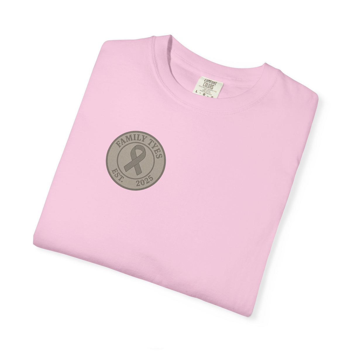 Unisex Garment-Dyed T-Shirt - Brain Tumor Awareness Tee - Family Tyes Support Shirt