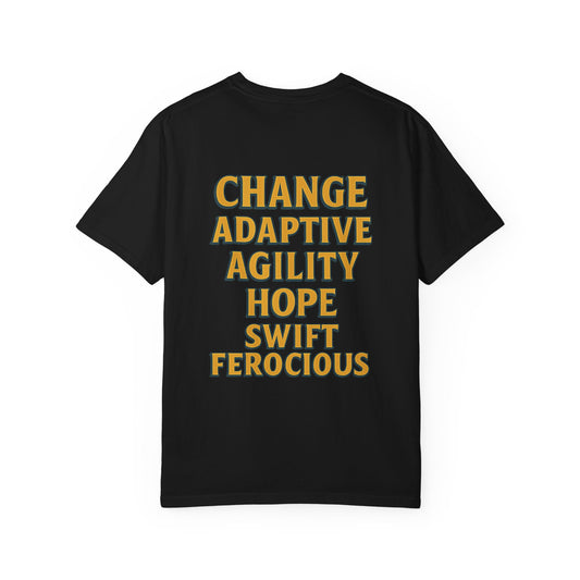 Family Type Dragonfly Unisex Garment-Dyed T-Shirt - Inspired by Change, Agility & Hope
