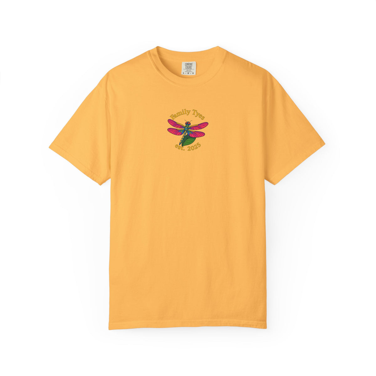 Family Type Dragonfly Unisex Garment-Dyed T-Shirt - Inspired by Change, Agility & Hope