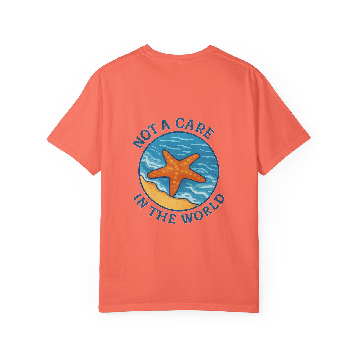 Beach Vibes Unisex Garment-Dyed T-shirt | Summer Casual Wear, Ocean Lover Gift, Beach Vacation Tee, Relaxing Apparel, Unique Graphics