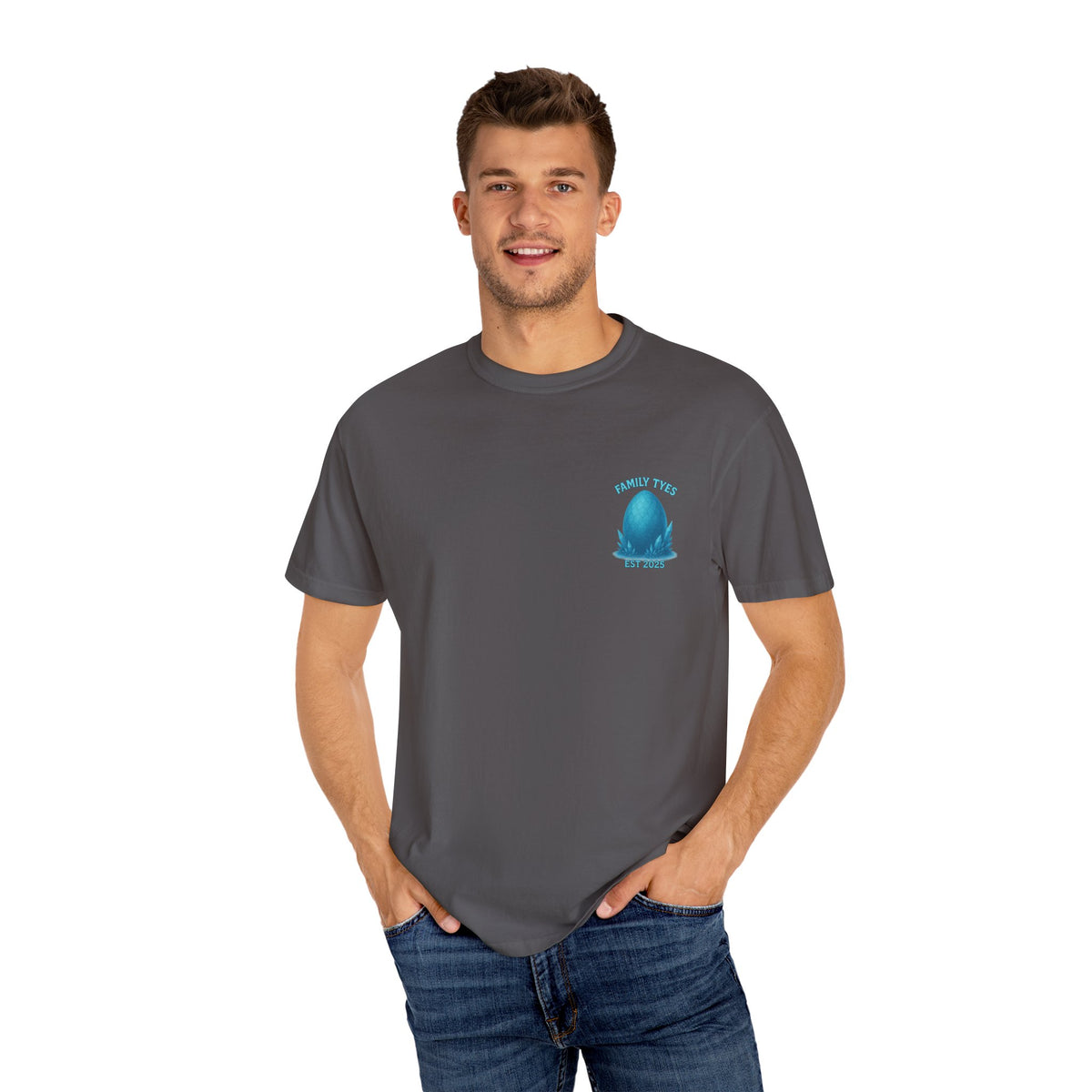 Family Tyes Ice Dragon Unisex T-Shirt - Cozy Graphic Tee for Fantasy Lovers