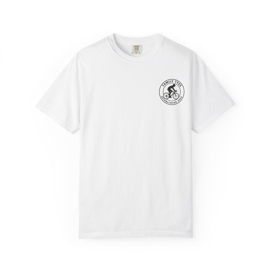 Adventure Cycling T-Shirt | Just Pedal Graphic Tee for Outdoor Enthusiasts