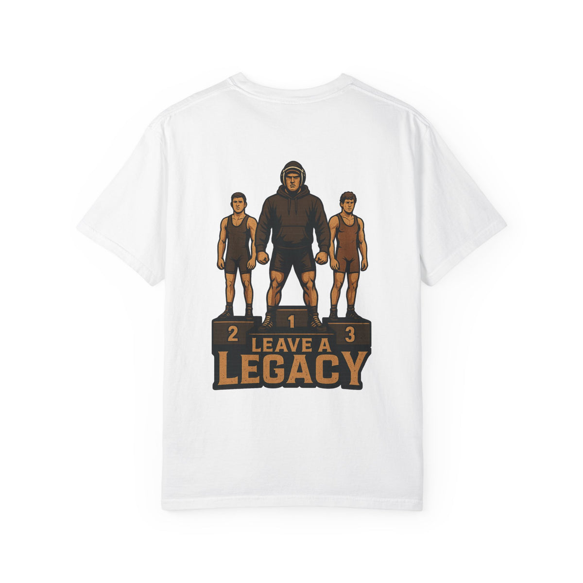 Wrestling Legacy Champion Unisex T-shirt, Motivational Shirt, Athletic Wear, Gift for Fitness Lovers, Casual Tee