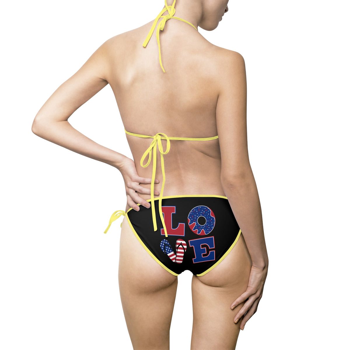 Patriotic Women's Bikini Swimsuit - Perfect for Summer Celebrations