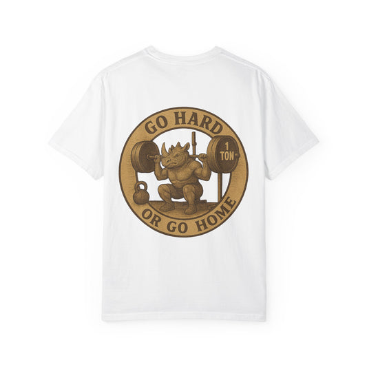 Motivational Workout T-shirt for Fitness Enthusiasts, Gym Apparel, Casual Wear, Gift for Gym Lovers, Strength Training Apparel