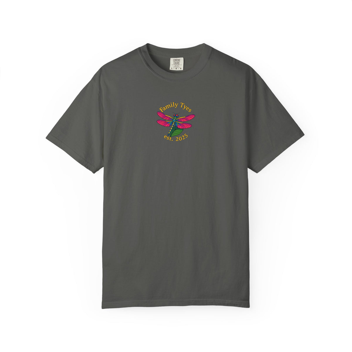 Family Type Dragonfly Unisex Garment-Dyed T-Shirt - Inspired by Change, Agility & Hope
