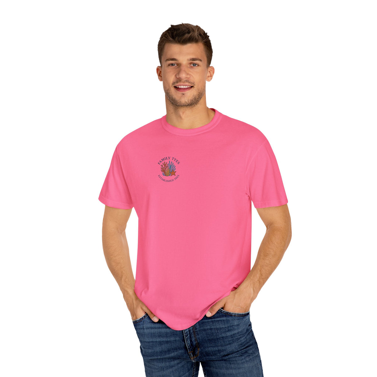 Beach Vibes Unisex Garment-Dyed T-shirt | Summer Casual Wear, Ocean Lover Gift, Beach Vacation Tee, Relaxing Apparel, Unique Graphics