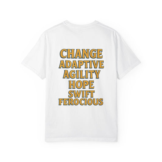 Family Type Dragonfly Unisex Garment-Dyed T-Shirt - Inspired by Change, Agility & Hope