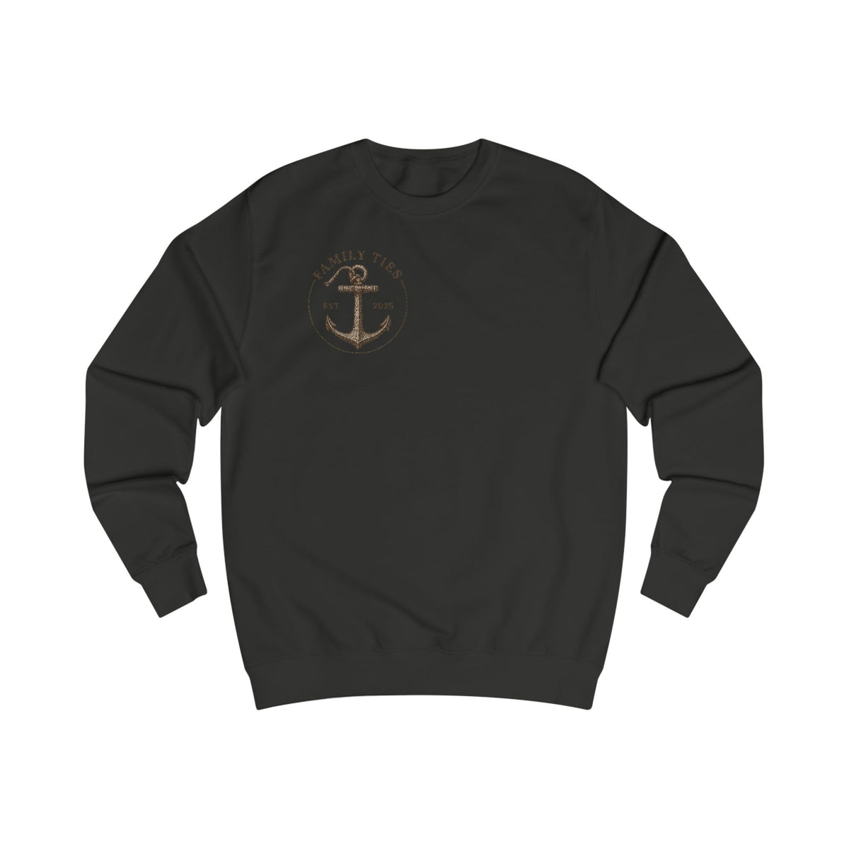 Anchor Charming Family Sweatshirt, Cozy Gift, Summer Vibes, Beachwear, Unisex Apparel, Family Gatherings, Casual Comfort, Relaxation Style