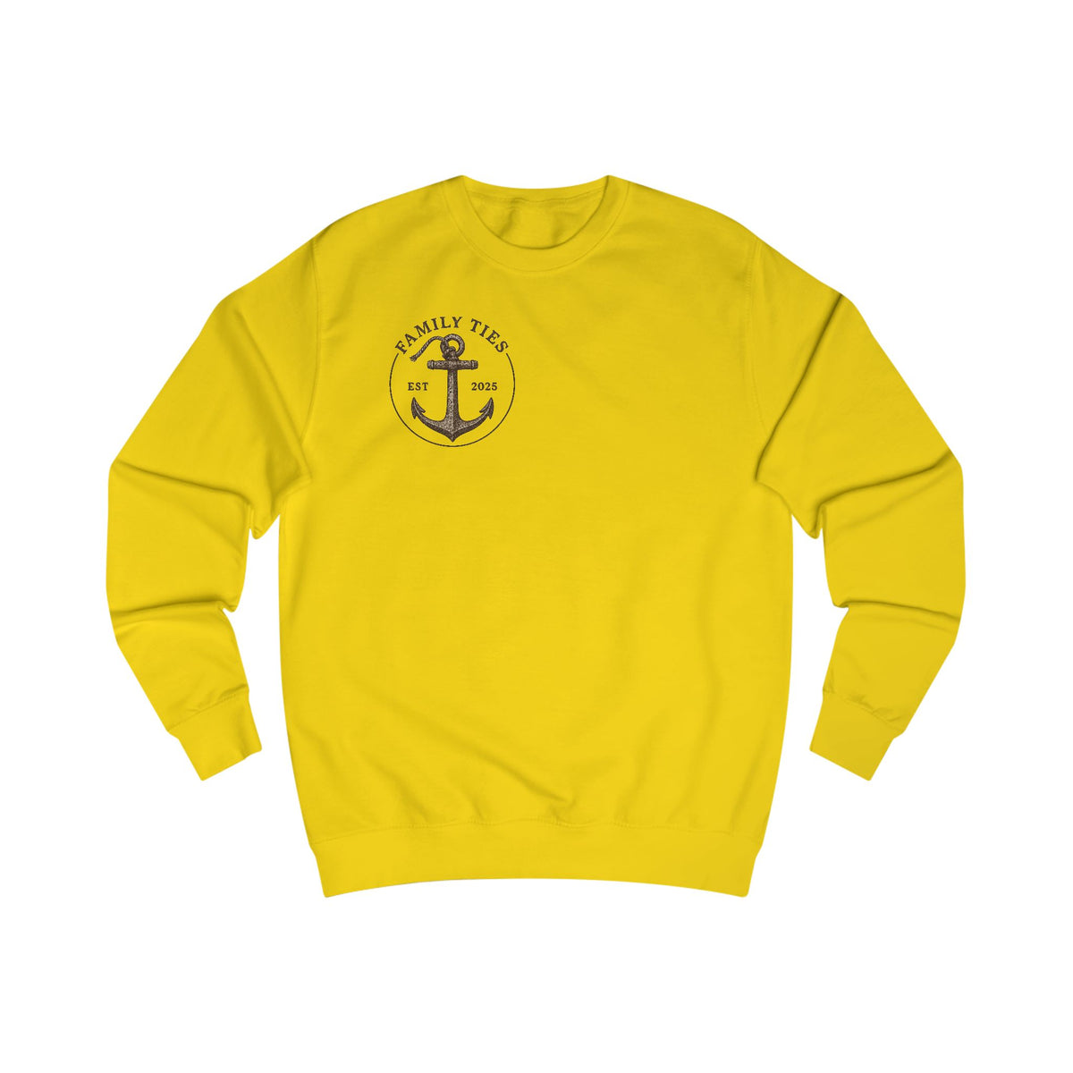 Anchor Charming Family Sweatshirt, Cozy Gift, Summer Vibes, Beachwear, Unisex Apparel, Family Gatherings, Casual Comfort, Relaxation Style