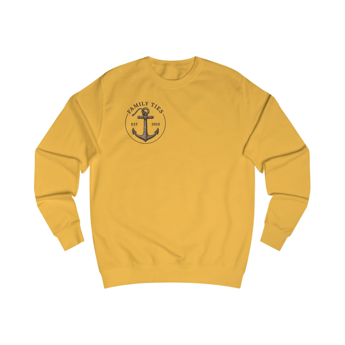 Anchor Charming Family Sweatshirt, Cozy Gift, Summer Vibes, Beachwear, Unisex Apparel, Family Gatherings, Casual Comfort, Relaxation Style