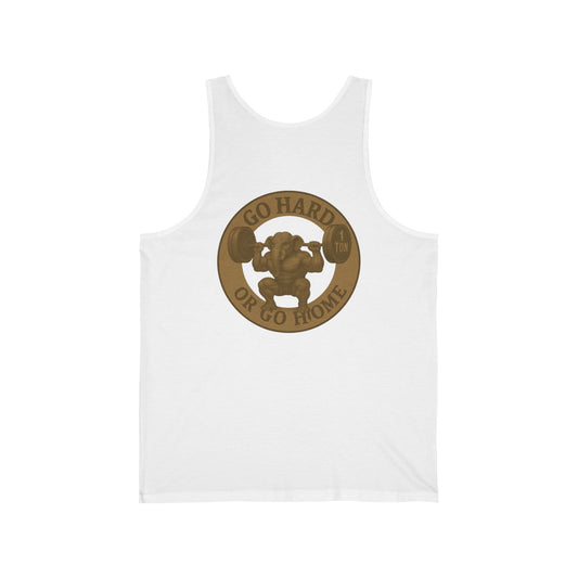 Fitness Family Unisex Jersey Tank – Go Hard or Go Home