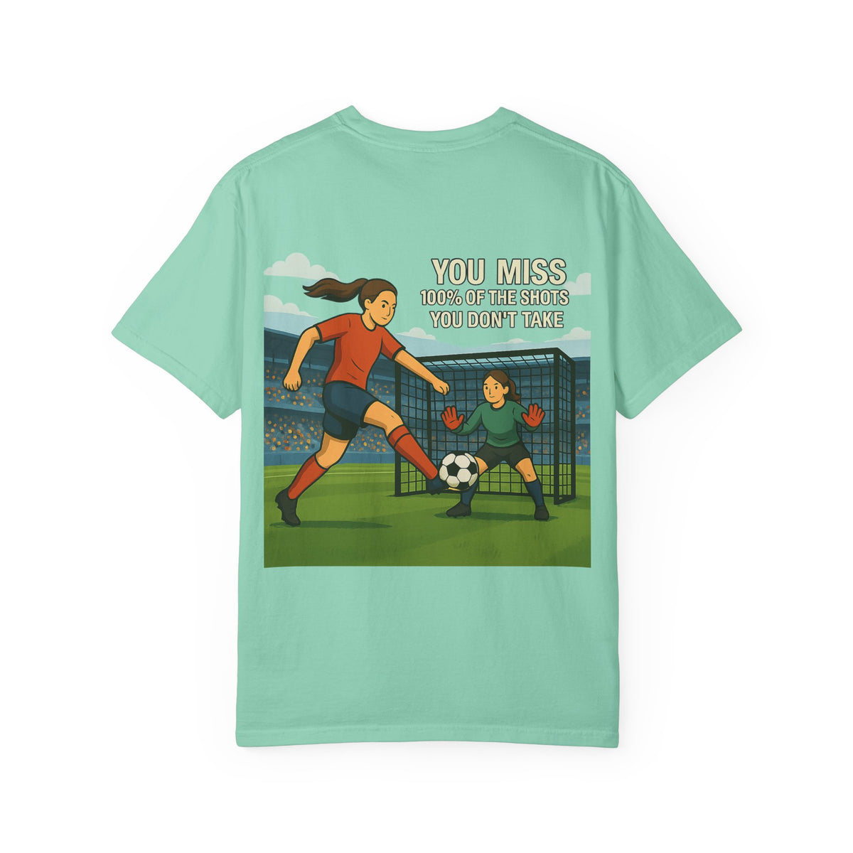 Soccer Unisex Garment-Dyed T-shirt