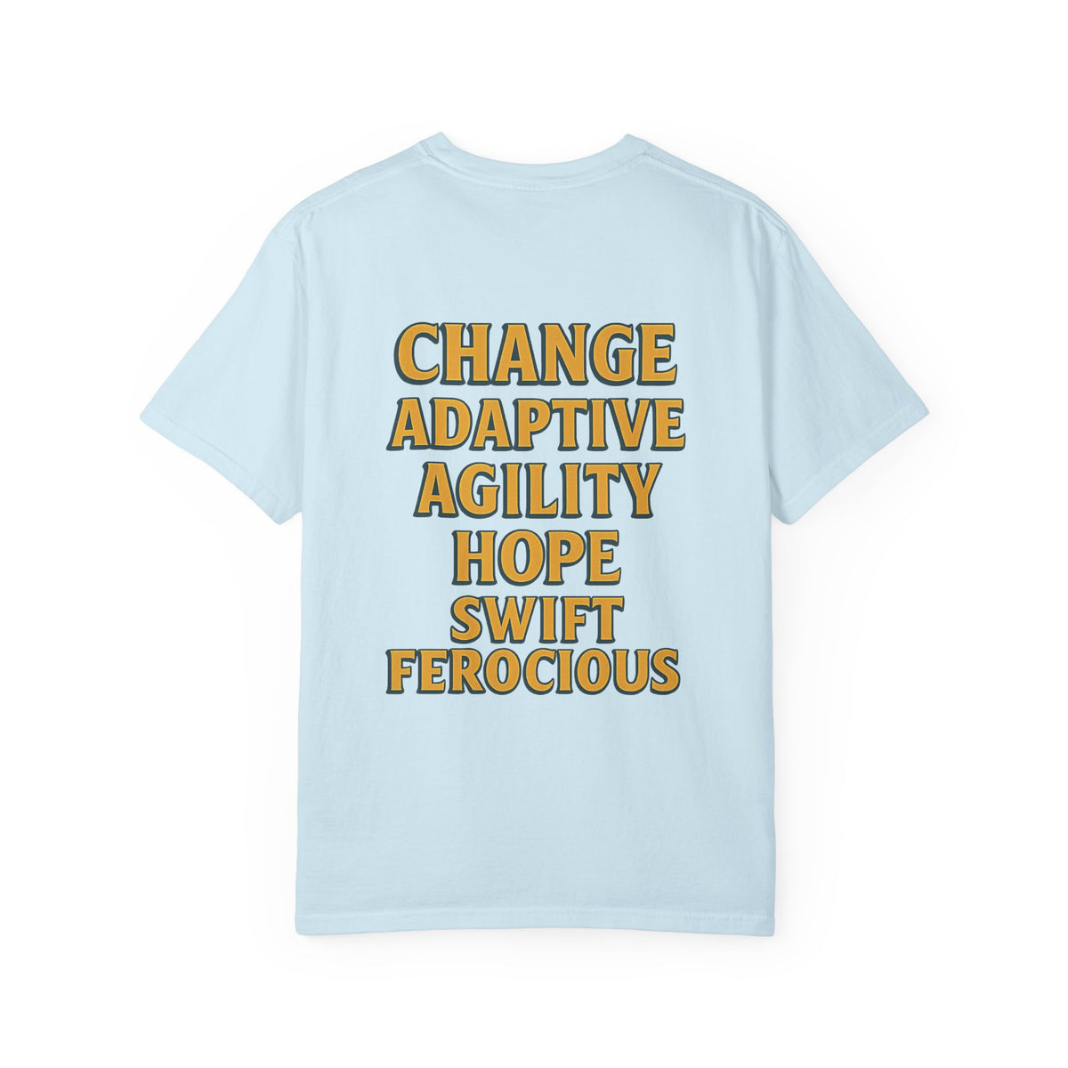 Family Type Dragonfly Unisex Garment-Dyed T-Shirt - Inspired by Change, Agility & Hope