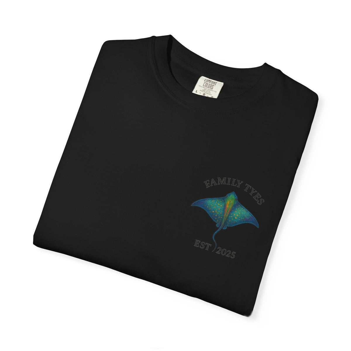 Ocean collection unisex’s Garment-Dyed T-shirt | Family Tyes 2025 Dolphin Design