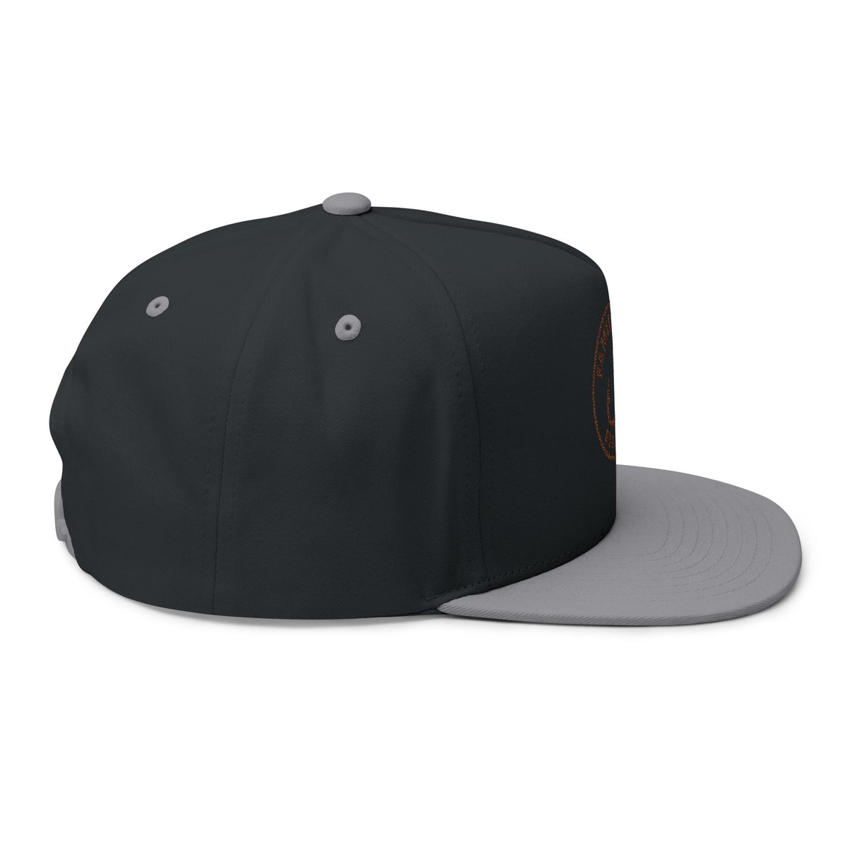 Hook and knot Embroidered Family Tyes Flat Bill Cap