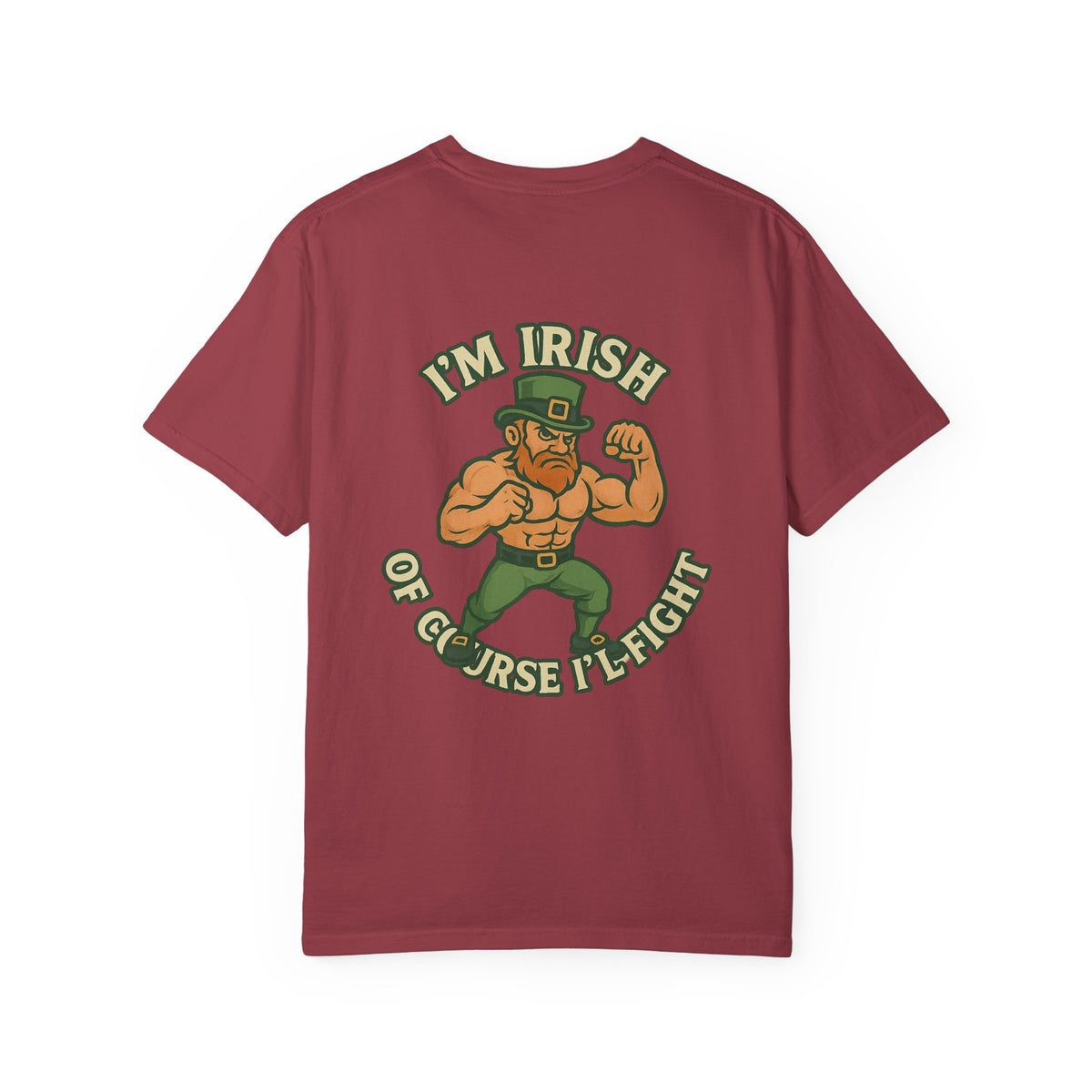 Irish collection Unisex Garment-Dyed T-Shirt - Irish Defender Tee for St. Patrick's Day