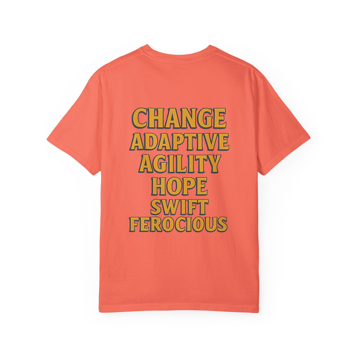 Family Type Dragonfly Unisex Garment-Dyed T-Shirt - Inspired by Change, Agility & Hope