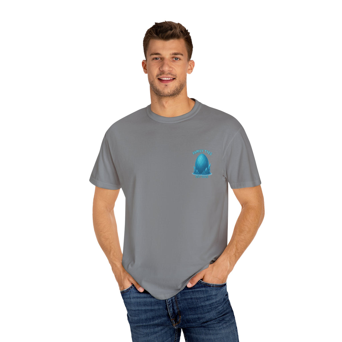 Family Tyes Ice Dragon Unisex T-Shirt - Cozy Graphic Tee for Fantasy Lovers