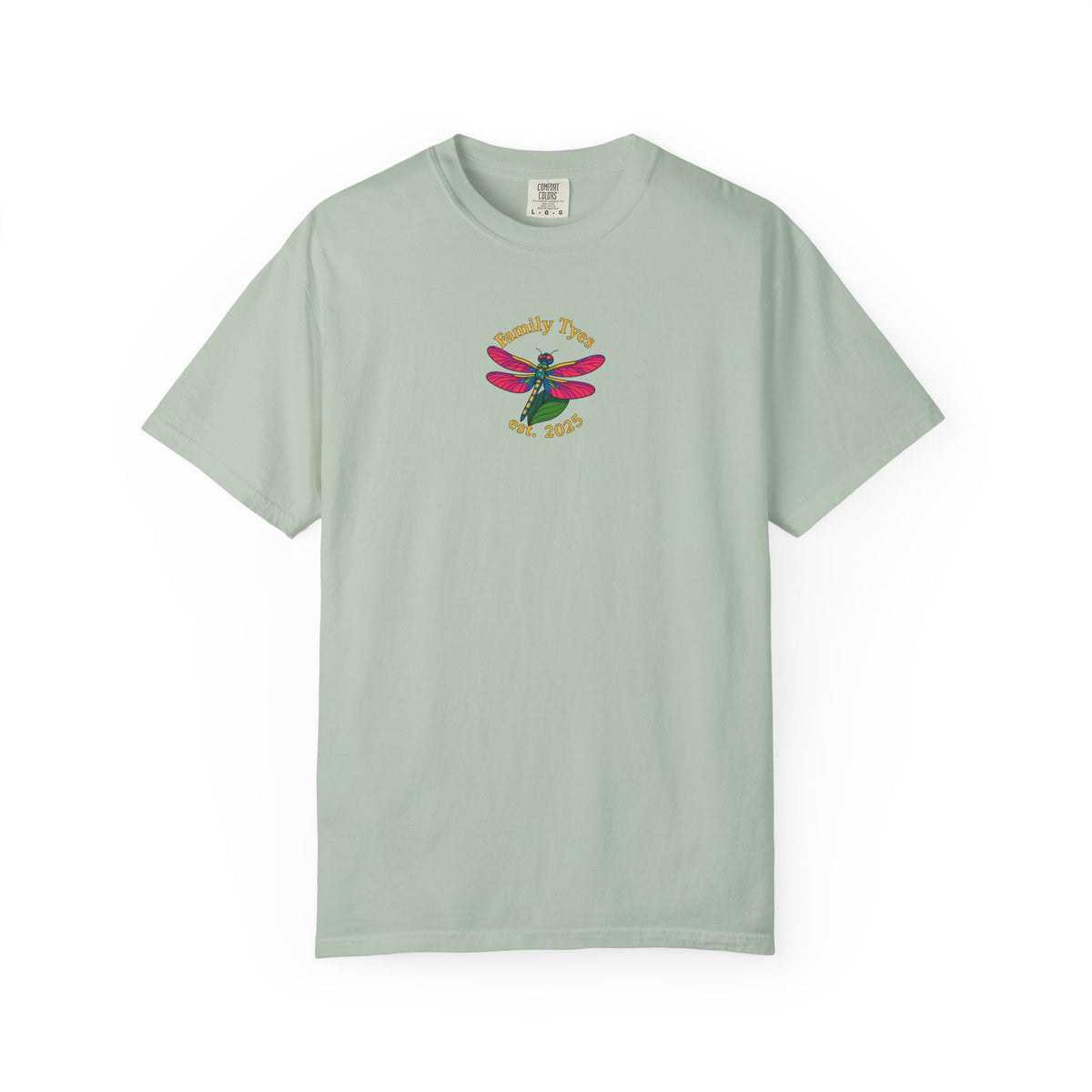 Family Type Dragonfly Unisex Garment-Dyed T-Shirt - Inspired by Change, Agility & Hope