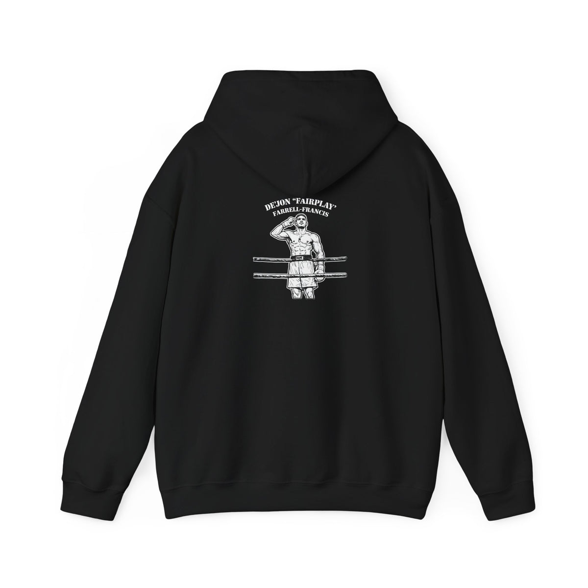 Boxing Vintage Hoodie — Retro Ring Boxer Graphic Sweatshirt
