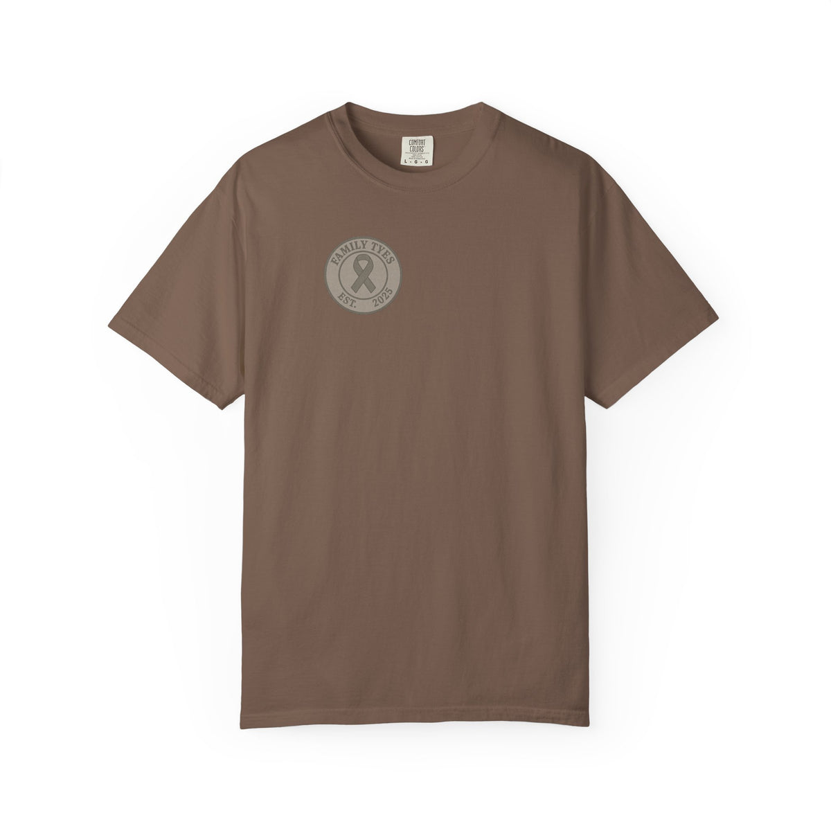 Unisex Garment-Dyed T-Shirt - Brain Tumor Awareness Tee - Family Tyes Support Shirt