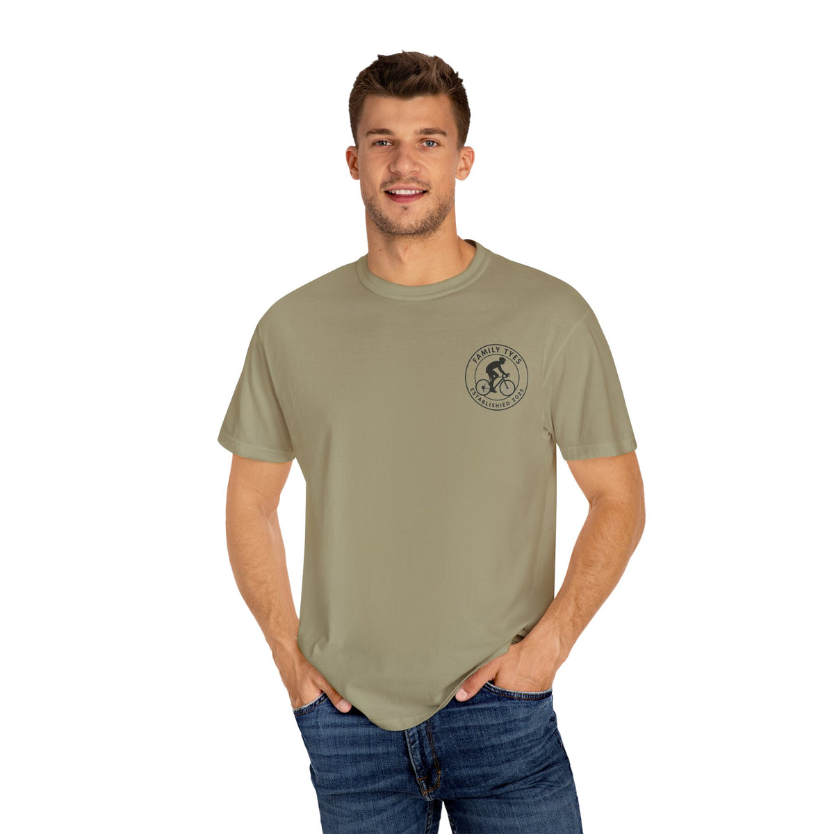 Adventure Cycling T-Shirt | Just Pedal Graphic Tee for Outdoor Enthusiasts