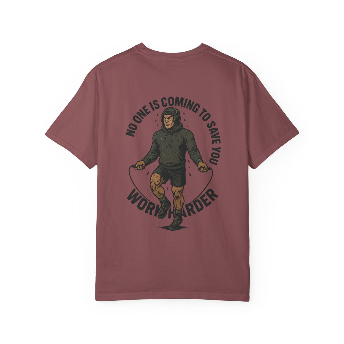 Wrestling  Motivational Graphic T-Shirt - Unisex Work Harder Tee, Fitness Apparel, Casual Wear, Gift for Athletes, Inspirational Shirt