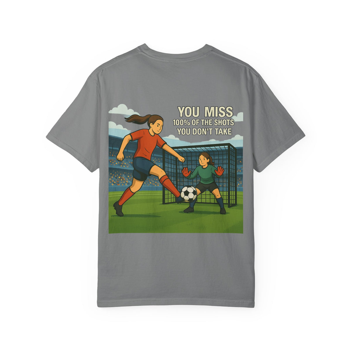 Soccer Unisex Garment-Dyed T-shirt