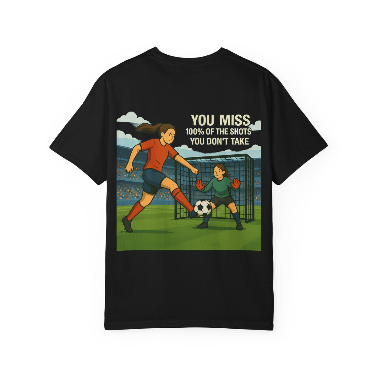 Soccer Unisex Garment-Dyed T-shirt