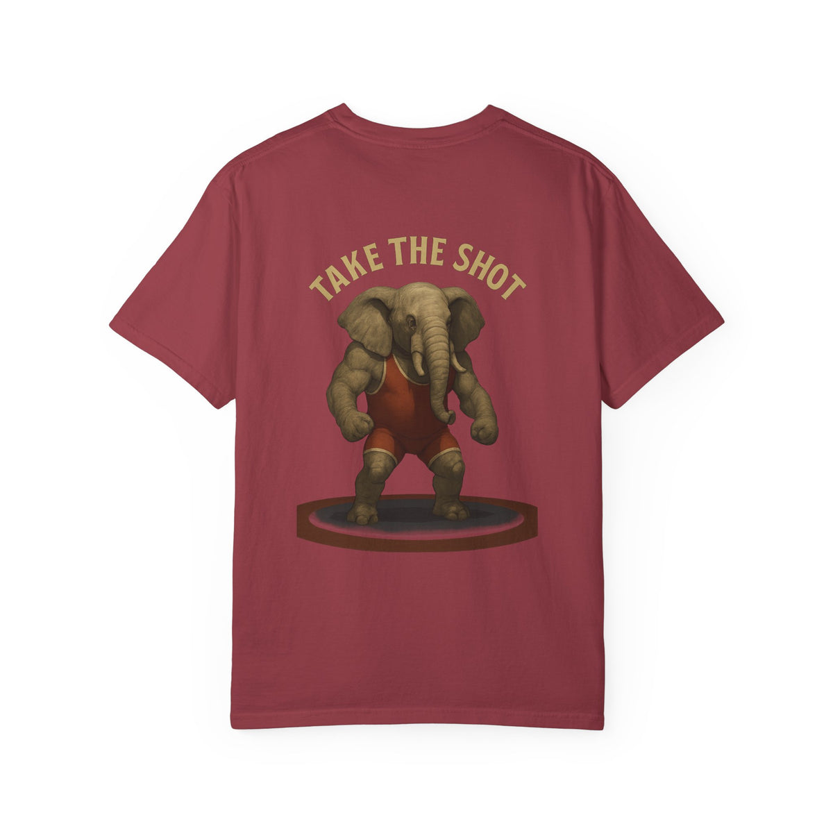 Big Five Wrestling elephant  Family Tree Unisex Garment-Dyed T-Shirt - Perfect for Family Gatherings & Celebrations